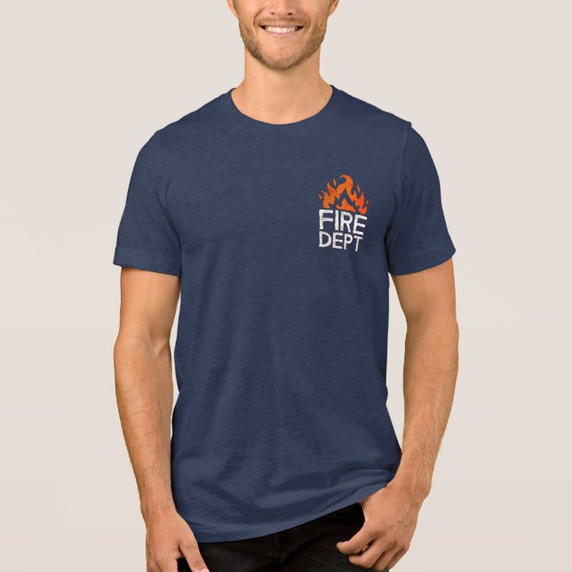 Shirt der Flammenfeuerlöschung (Vorderseite)