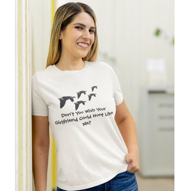 Shirt der Frauenjagd - Funny (Funny hunting womne's shirt.)