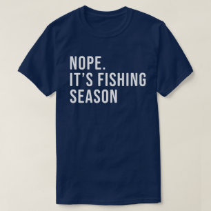 Shirt der Funny Fishing Season