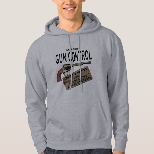 Shirt der Gewehr-Kontrollen-1 (Vorderseite)