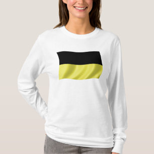 Shirt der Kaschubians-Flagge