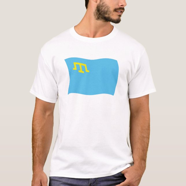 Shirt der Krimtatarfahne (Vorderseite)