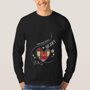 Shirt der lustigen Nähmaschine, weil ich sagte, S