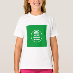 Shirt der Mädchen - Personalisiert - Bild hinzufüg