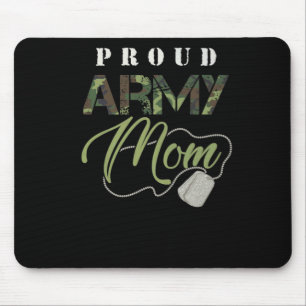 Shirt der Mama der Proud-Armee   Niedlicher militä Mousepad