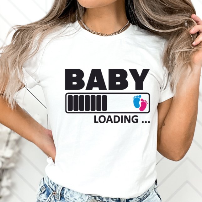 Shirt der Schwangerschaftsankündigung, Babybeladun (Von Creator hochgeladen)