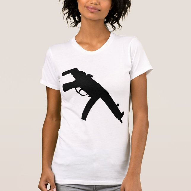Shirt der Silhouette-MP5 (Vorderseite)