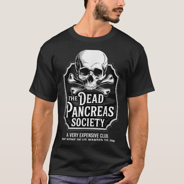Shirt der toten Bauchspeicheldrüse (Vorderseite)