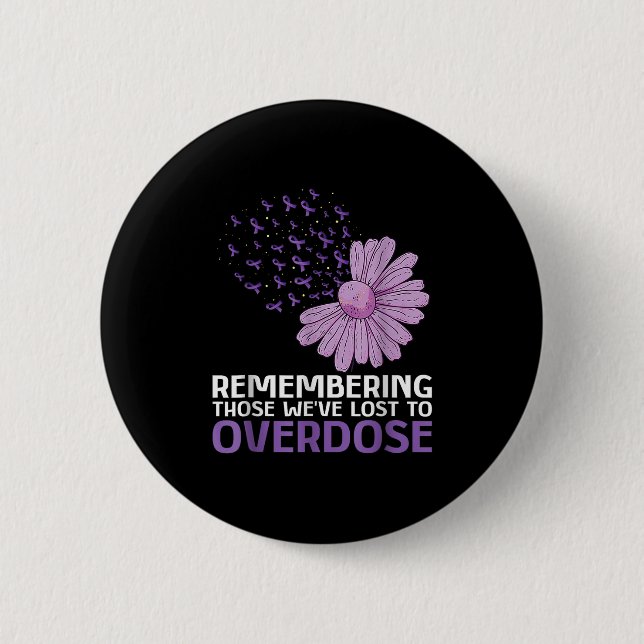 Shirt der Überdosierung im Gedächtnis der Bruderdr Button (Vorderseite)