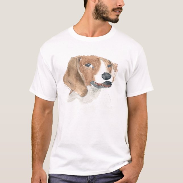 Shirt des amerikanischen Foxhound (Vorderseite)