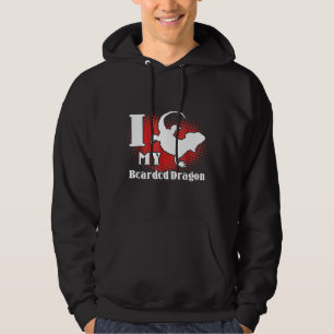 Shirt des bärtigen Drachen I Liebe meines bärtigen
