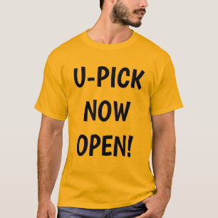 Shirt des Bauern, Bauernschild auf T - Shirt