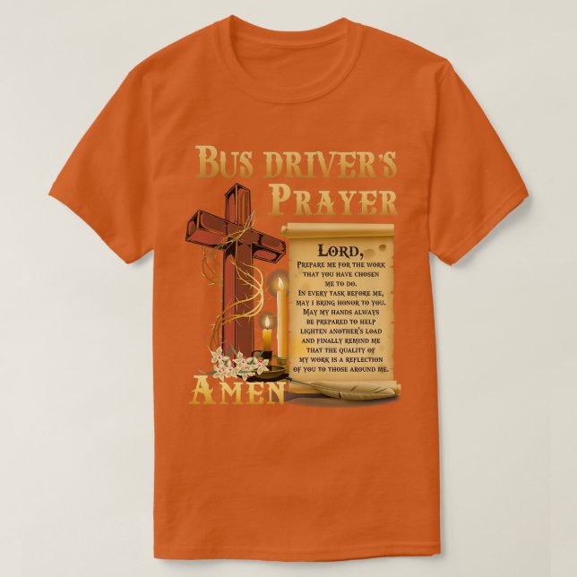Shirt des Busfahrers (Design vorne)