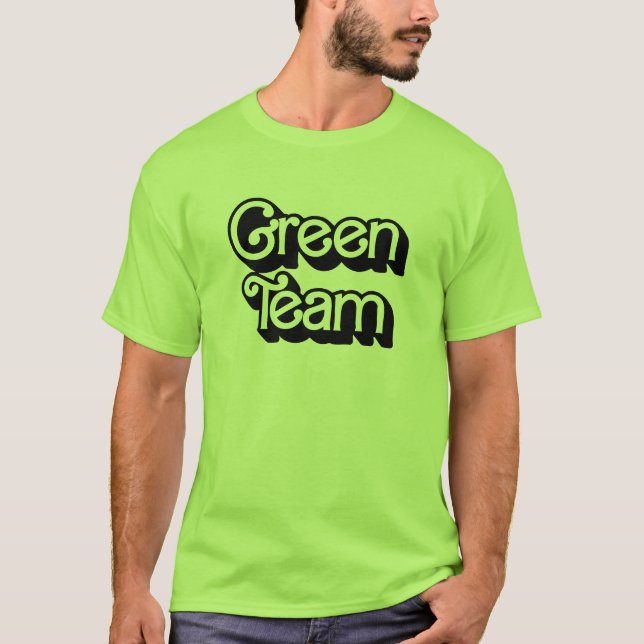 Shirt des "Color War Green Team" (Vorderseite)
