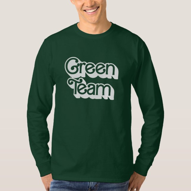 Shirt des "Color War Green Team" (Vorderseite)