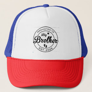 Shirt des großen Bruders, befördert zum Shirt des Truckerkappe