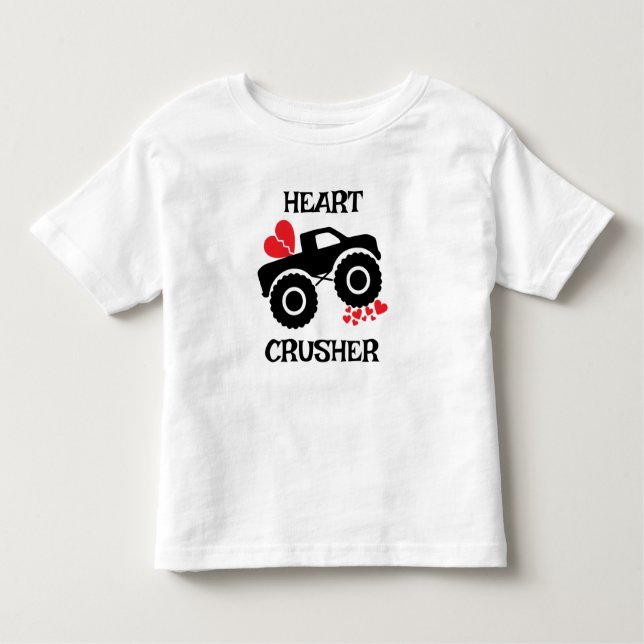 Shirt des Herzkreuzes Kid zum Valentinstag (Vorderseite)