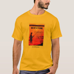 Shirt des Mannes Großtagsfischen