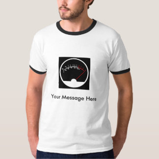 +Shirt des Meter-3db mit Mitteilung T-Shirt