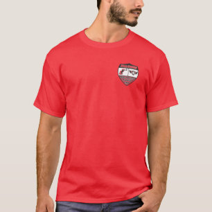 Shirt des Rot-vier der Ecken-FC