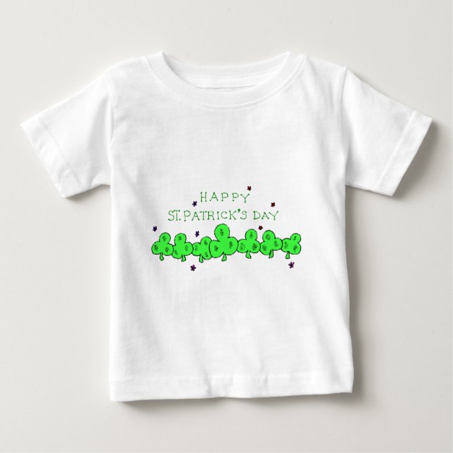 Shirt des St. Patrick's Day Säuglings (Vorderseite)