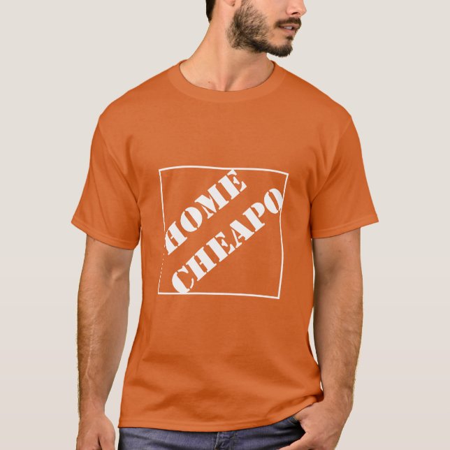 SHIRT DES ZUHAUSE-CHEAPO (Vorderseite)