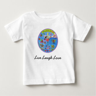 Shirt-Design für Live-Laugh-Liebe Baby T-shirt