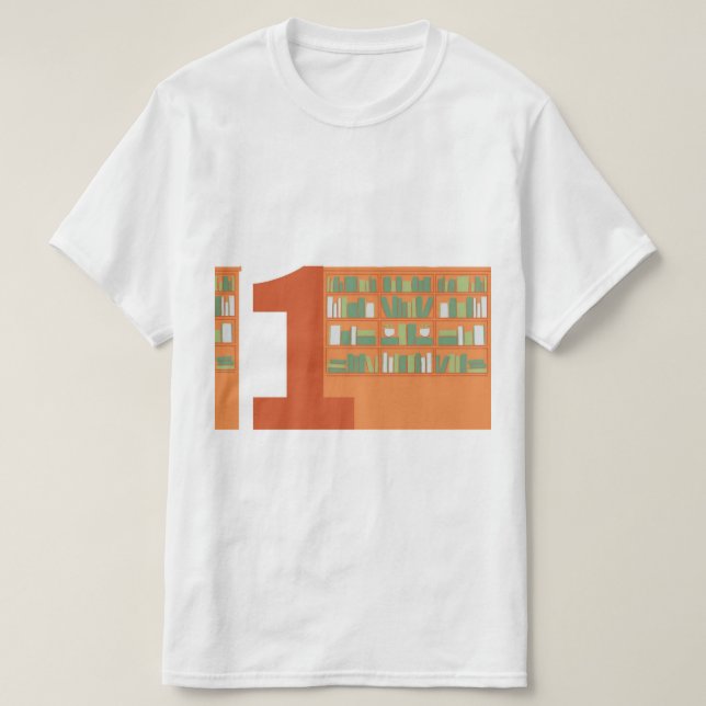 shirt designed for university students featur n on (Design vorne)