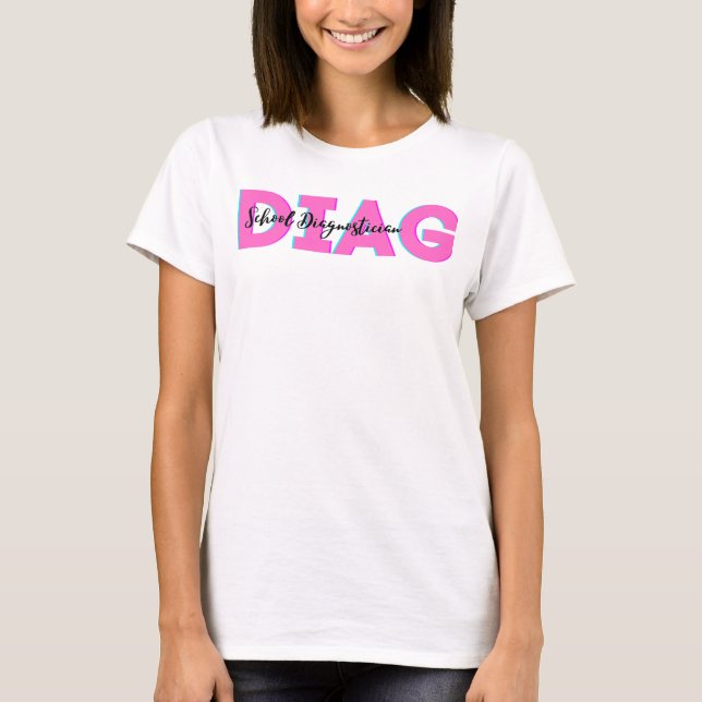 Shirt Diagnostiker | DIAG-Shirt | Schuldiagnose (Vorderseite)