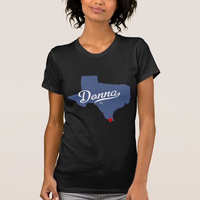 Shirt Donna Texas TX (Vorderseite)