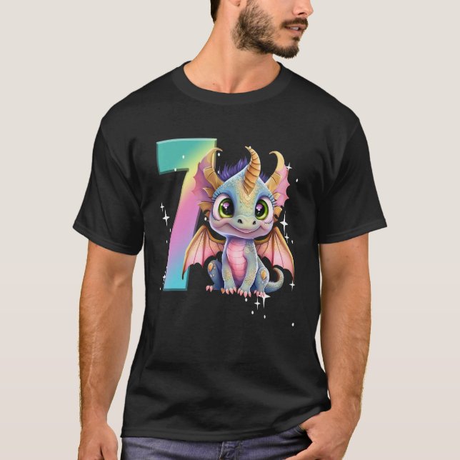 Shirt Dragon Party Rainbow Giro (Vorderseite)