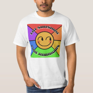 Shirt "Eat Sunshine Puke Rainbows"