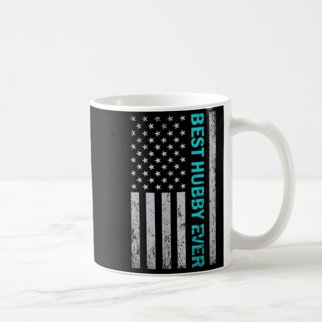 Shirt Ehemann Us Flagge Kaffeetasse (Rechts)