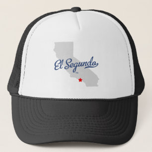 Shirt El Segundo Kalifornien CA Truckerkappe