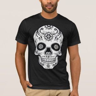 Shirt Elegant Dia de Los Muertos Skull  