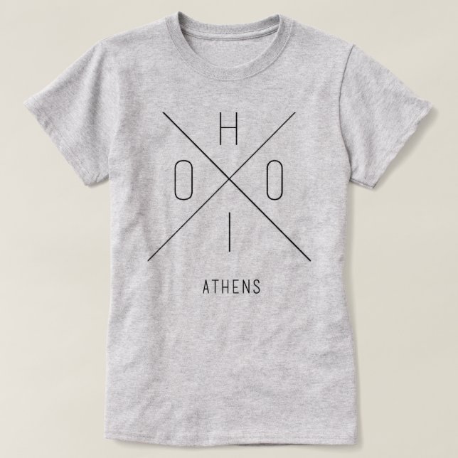 Shirt-Entwurf 4 Athens Ohio T-Shirt (Design vorne)