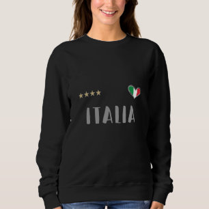 Shirt-Fahne für den Fußball in Italien Sweatshirt