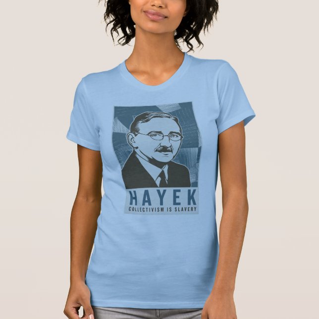 Shirt Friedrich von Hayek Vintage (Vorderseite)