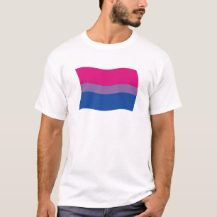 Shirt für Bisexual-Stolperflagge