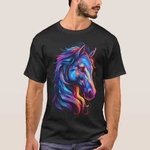Shirt für Damen Teen Mädchen Schönes Pferd G