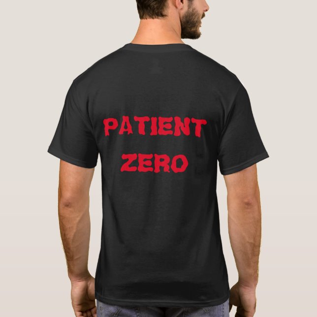 Shirt für das Null- und Pax Pox-Logo für Patienten (Rückseite)