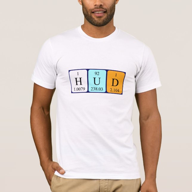 Shirt für den periodisch wiederkehrenden Tabellenn (Vorderseite)