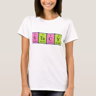 Shirt für den Stacy-Periodennamen
