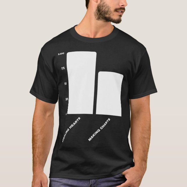 Shirt für die Statistik von Herz stehlen - Funny D (Vorderseite)