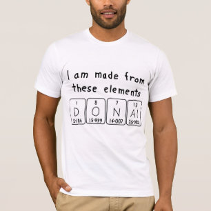 Shirt für Donezner-Periodennamen