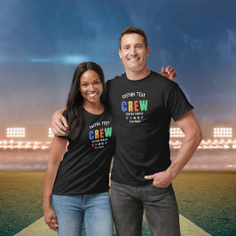 Shirt für eine benutzerdefinierte Crew Retro-Grupp