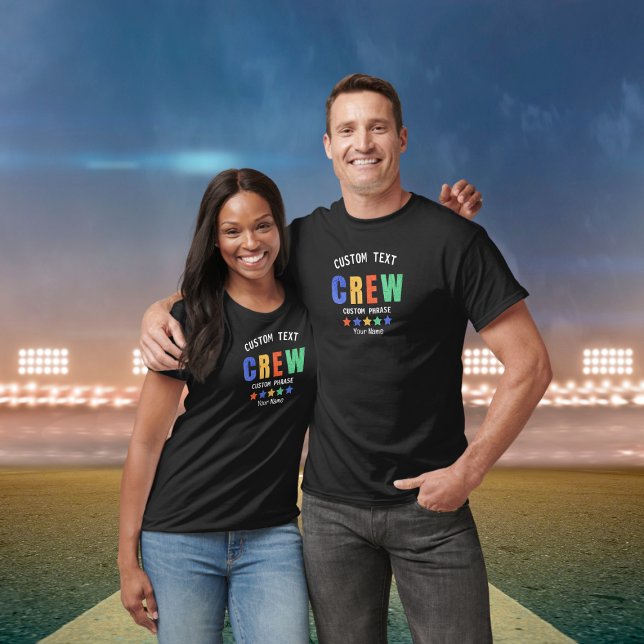 Shirt für eine benutzerdefinierte Crew Retro-Grupp (Von Creator hochgeladen)