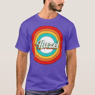Shirt für Gefahrenname Vintager Hazelkreis
