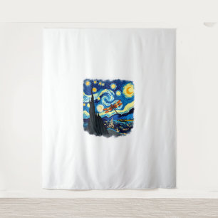 Shirt für künstlerische Libelle Van Gogh Starry Ni Wandteppich