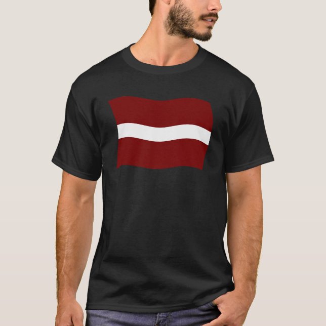 Shirt für Lettland (Vorderseite)
